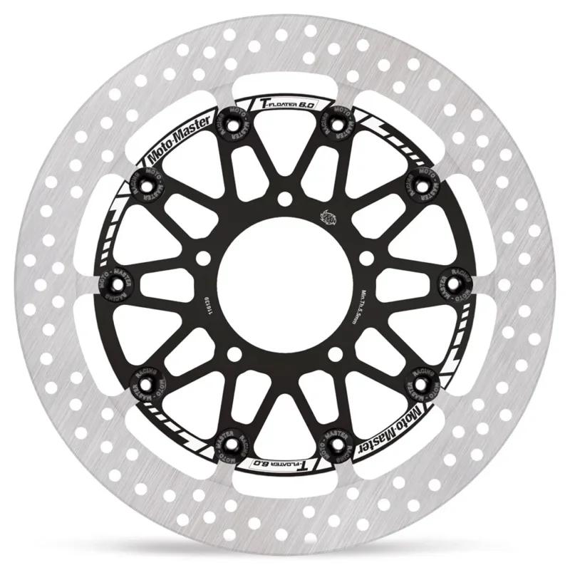 Moto-master Disque de frein avant flottant Halo Mv Agusta Brutale 675 Abs 14-16/Brutale 800 13-14 Authentique
