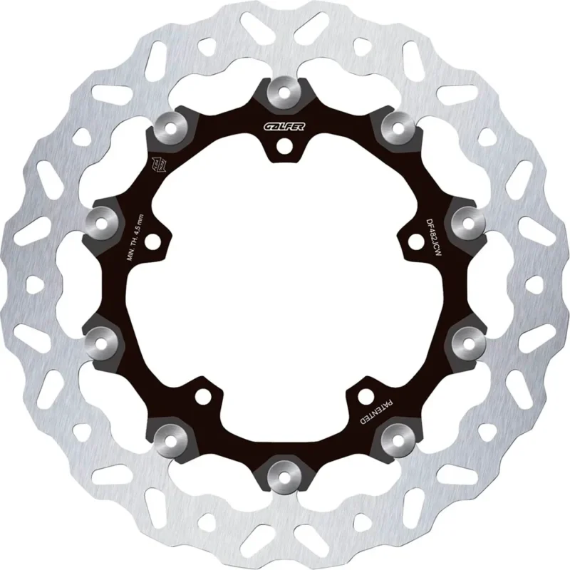 Galfer Disque de frein flottant Yamaha Fz8 N 10-16/Fz8 N Abs 10-16/Fz8 S 10-16 Expédition Rapide