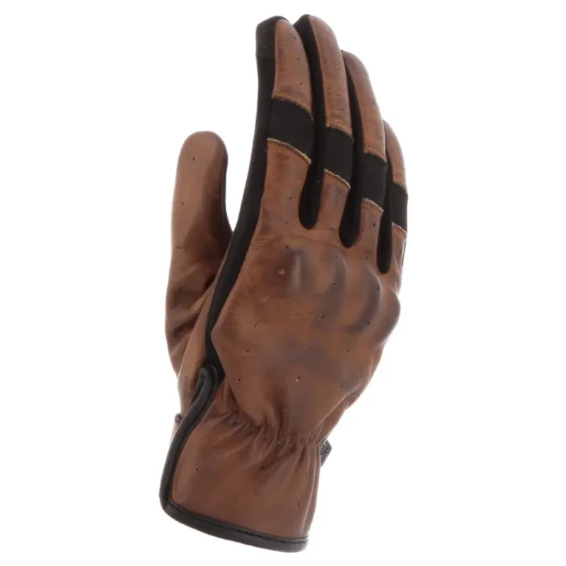 Achat Immédiat Helstons Gants en cuir perforés pour femme Holy