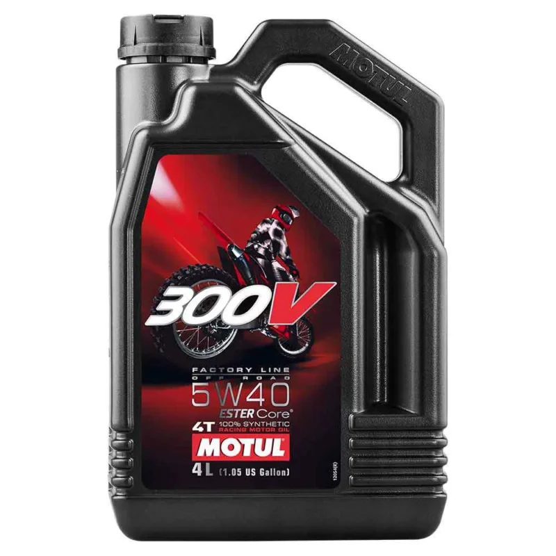 Motul Huile moteur 300V FL Off Road 5W40 4L Nouveauté