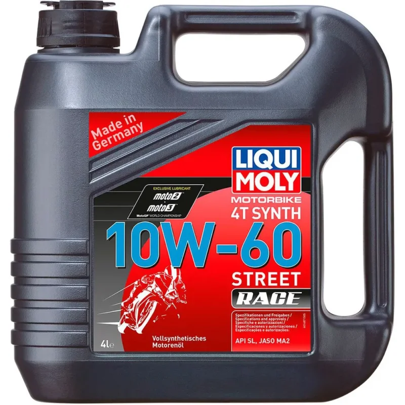 Produit De Marque Liqui Moly Huile moteur 4T 10W60 Fully Synthetic 4L