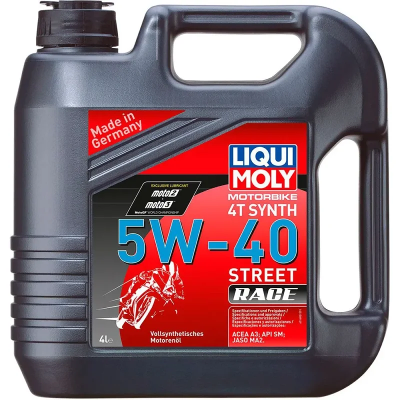 Liqui Moly Huile moteur 4T 5W40 Fully Synthetic 4L Affaire À Saisir