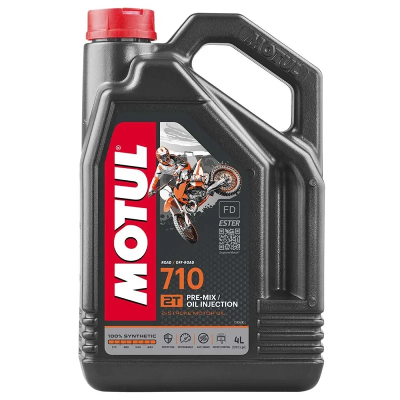 Motul Huile moteur 710 2T 4L Commander Vite