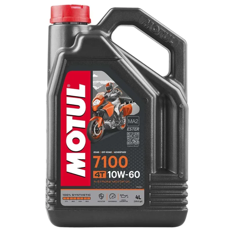 Motul Huile moteur 7100 10W60 4T 4L Nouvelle Collection
