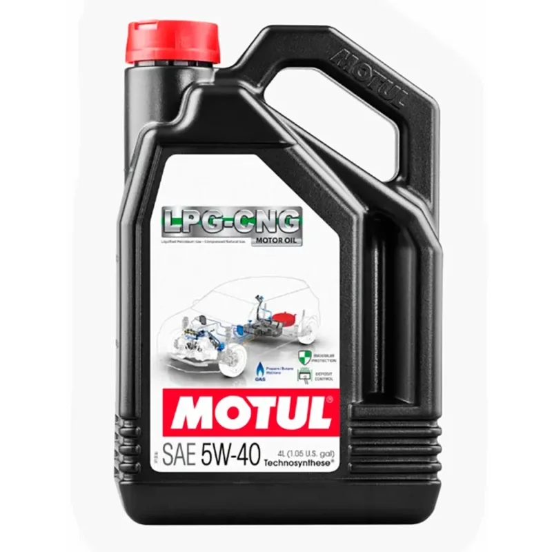 Motul Huile moteur LPG-CNG 5W40 4L Auto Marque