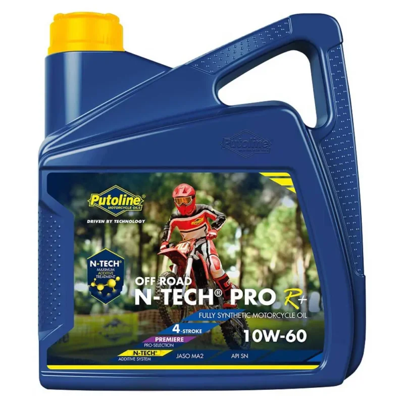 Vente Directe Putoline Huile moteur N-Tech® Pro R+ Off Road 10W-60 4L