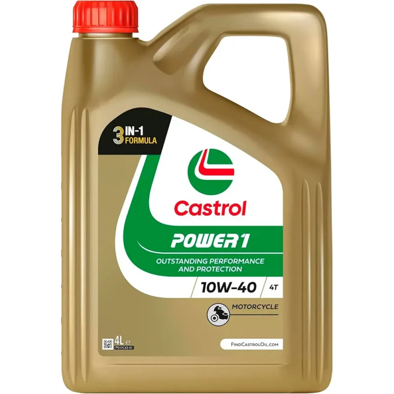 Paiement Sécurisé Castrol Huile moteur Power1 4T 10W30 4L