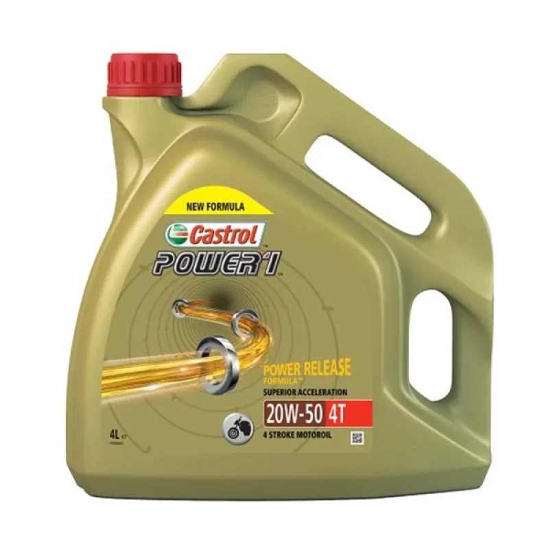 Castrol Huile moteur Power1 4T 20W-50 4L Nouvel Arrivage
