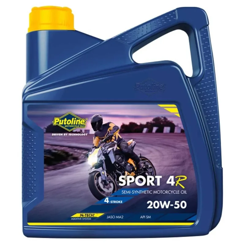 Putoline Huile moteur Sport 4R 20W-50 4L Nouveauté