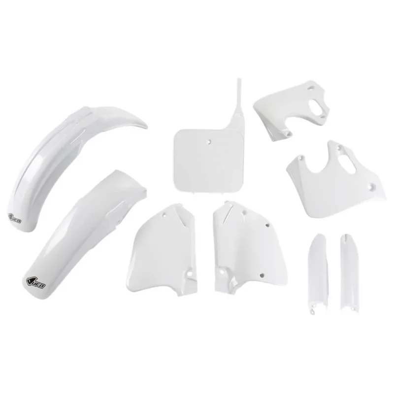 Expédié Aujourd'hui UFO Kit de plastique Honda CR 125/250 1993-1994 HOKIT096F-041 Fork Protectors &
