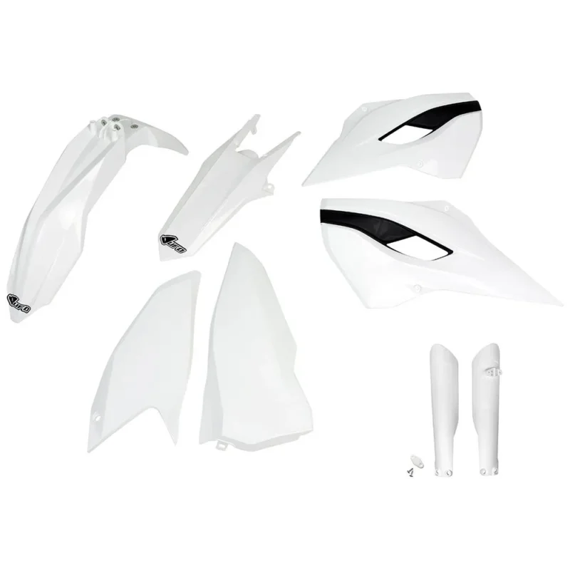 Promotion Saisonnière UFO Kit de plastique Husqvarna TE/TX/FE 2015-2016 HUKIT615F-041 Fork Protectors &