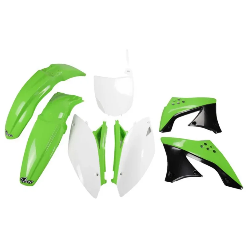 UFO Kit de plastique Kawasaki KXF 450 2009-2011 KAKIT213-999 Satisfait Ou Remboursé