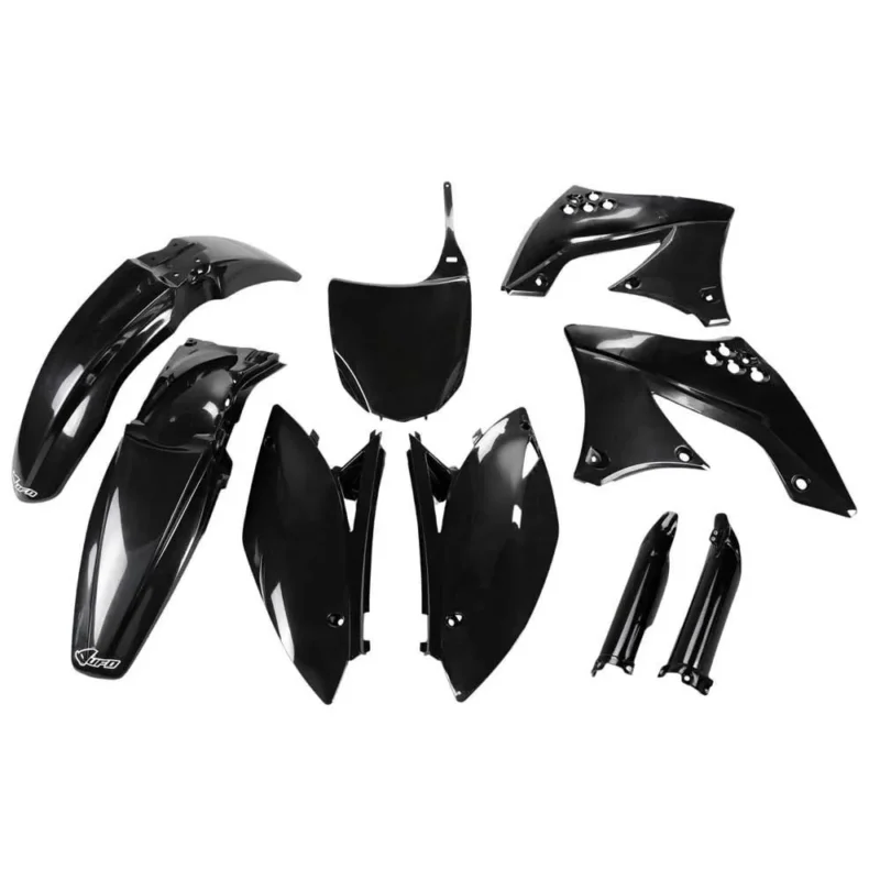 Offre Spéciale UFO Kit de plastique Kawasaki KXF 450 2009-2011 KAKIT213F-001 Fork Protectors &