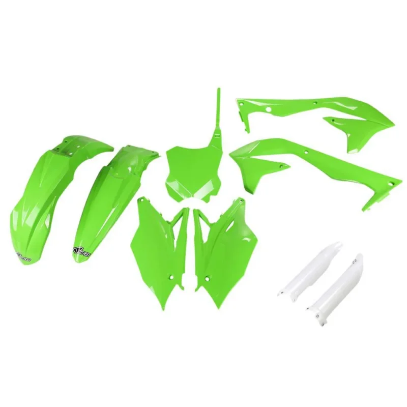 Dernière Chance UFO Kit de plastique Kawasaki KXF 450 2016-2017 KAKIT223F-026 Fork Protectors &