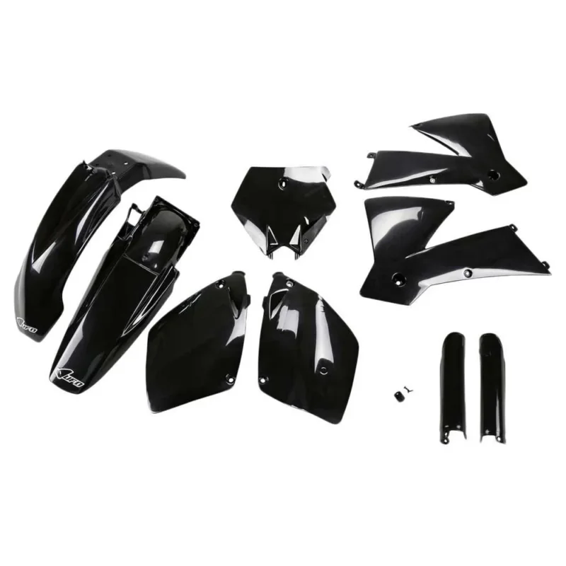 Acheter En Ligne UFO Kit de plastique KTM SX/SX-F 2003-2003 KTKIT501BF-001 Fork Protectors &