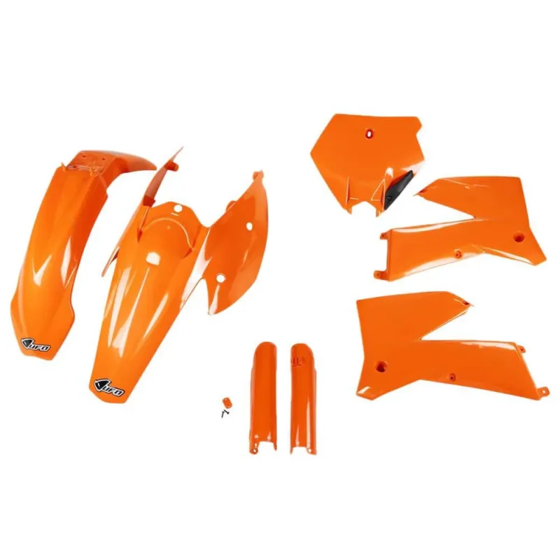 UFO Kit de plastique KTM SX/SX-F 2005-2006 KTKIT503F-127 Fork Protectors & Offre Limitée