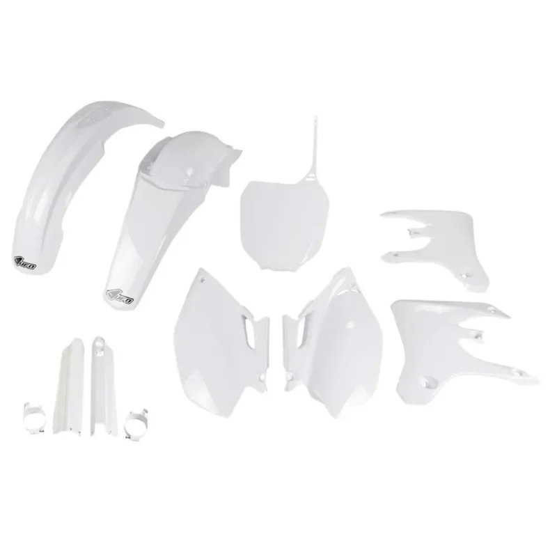 Usine Directe UFO Kit de plastique Yamaha YZF 250/450 2003-2004 YAKIT304F-046 Fork Protectors &