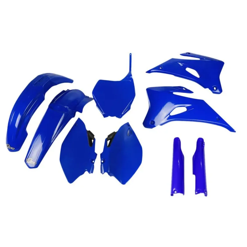 UFO Kit de plastique Yamaha YZF 250/450 2008-2009 YAKIT305F-089 Fork Protectors & Authentique
