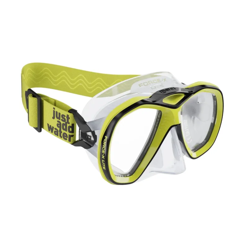 Mares Force-X Lite Transparent/Yellow Usine Directe