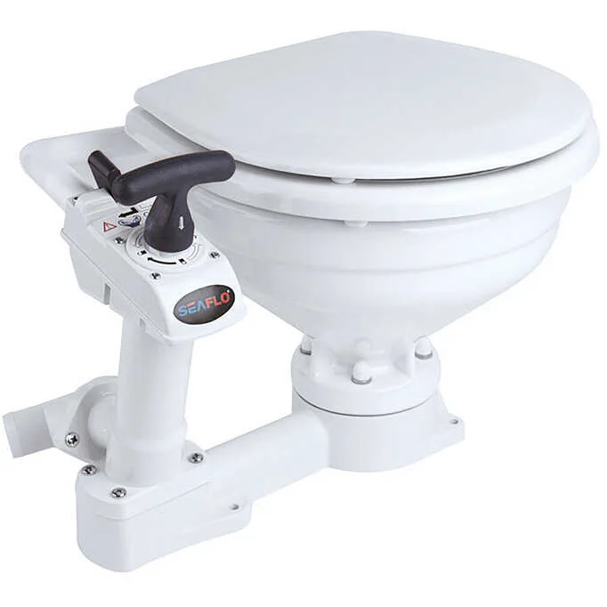 Nouvel Arrivage Seaflo Manual Toilet Compact