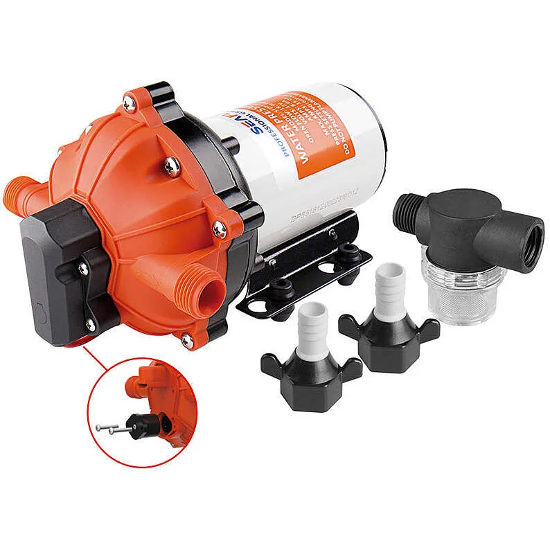 Seaflo Water Pump Prof 55 Bypass - 18.9 l/min Nouvelle Collection