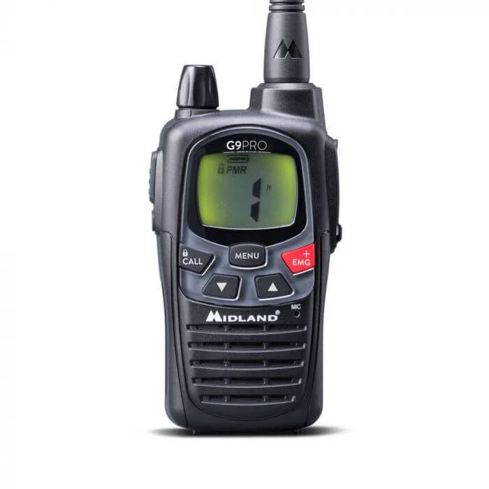 Super Prix Midland G9 Pro PMR446 Black