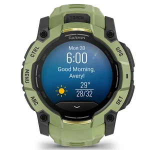 Garmin Instinct 3 50mm AMOLED - Fern Green Nouveauté