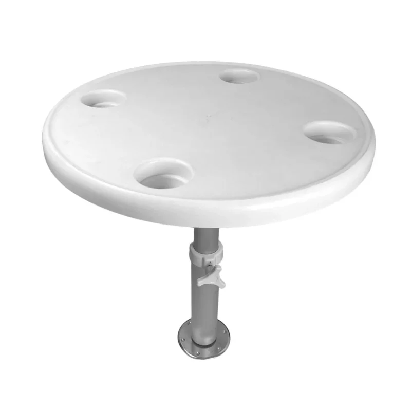 Commande En Gros Round Table with Removable Telescopic Base - Ø 60 cm