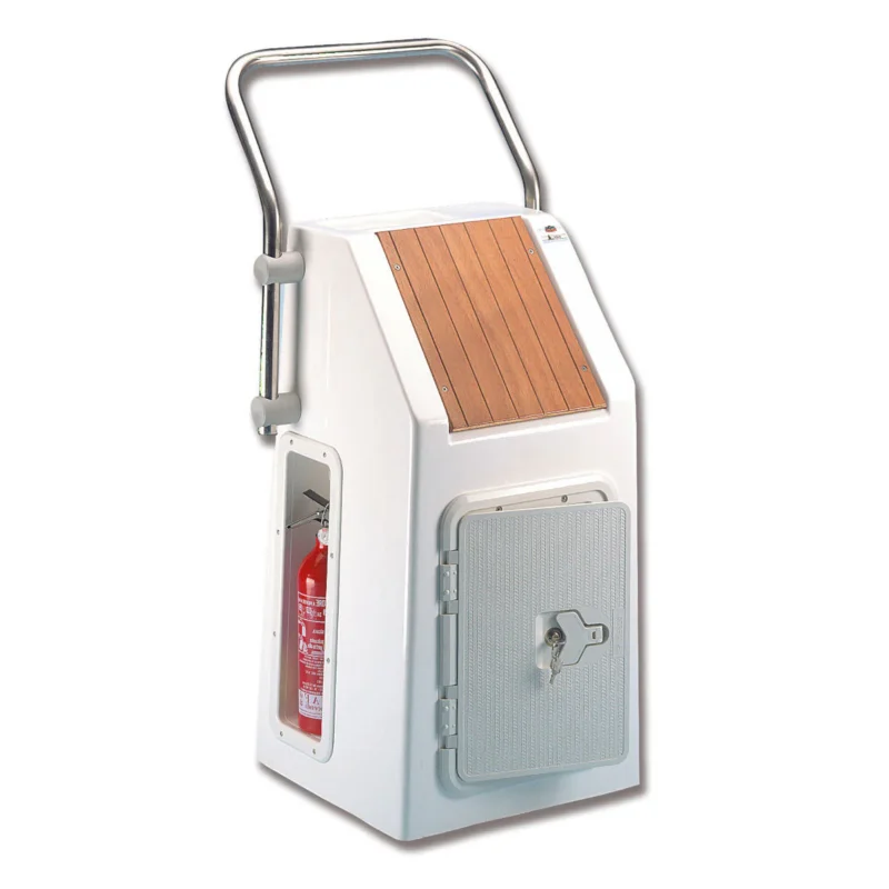 Helm station with grab rail Prix Promo