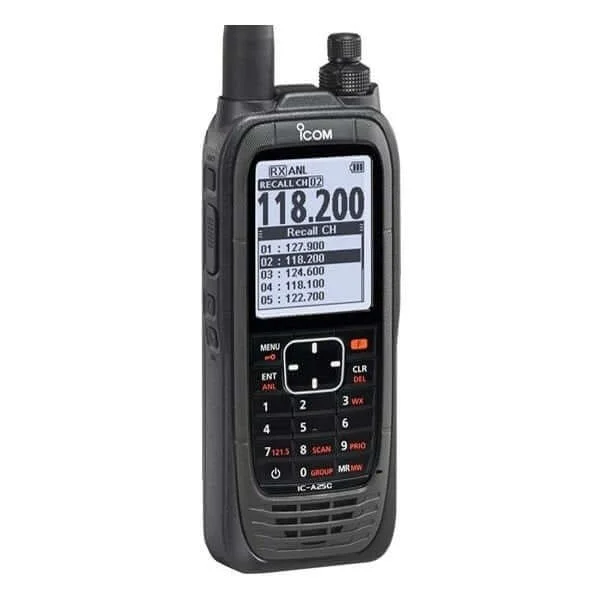 Icom IC-A25CE - Airband VHF Radio 8.33kHz/25kHz Soldes
