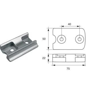 Anodes for Johnson Evinrude Outboard Motors FICHT RAM HP 135-150-175 Expédition Rapide