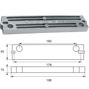 Anodes for Johnson Evinrude Outboard Motors FG-13 HP 70 4T Bon Marché