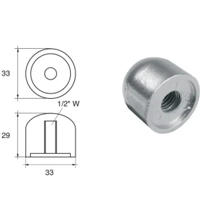 Anodes for Mercury Mercruiser Outboard Motors FM-R Alpha One Bravo One Dernière Chance