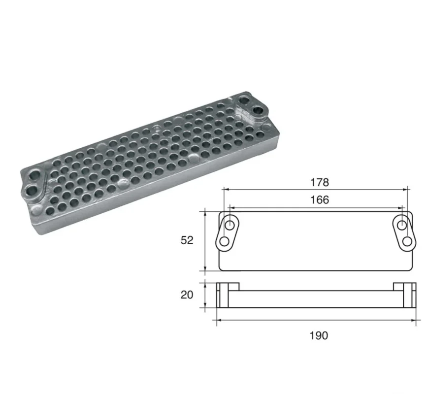 Anodes for Mercury Mercruiser Outboard Motors F-ME/SA HP 50-75 / HP 80-115 Livraison Express