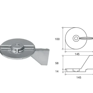 Anodes for Mercury Mercruiser Outboard Motors FM-18 Formula 850 Bon Plan