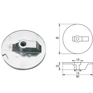 Anodes for Mercury Mercruiser FM-35 BRAVO 2 Outboard Motors Retour Gratuit