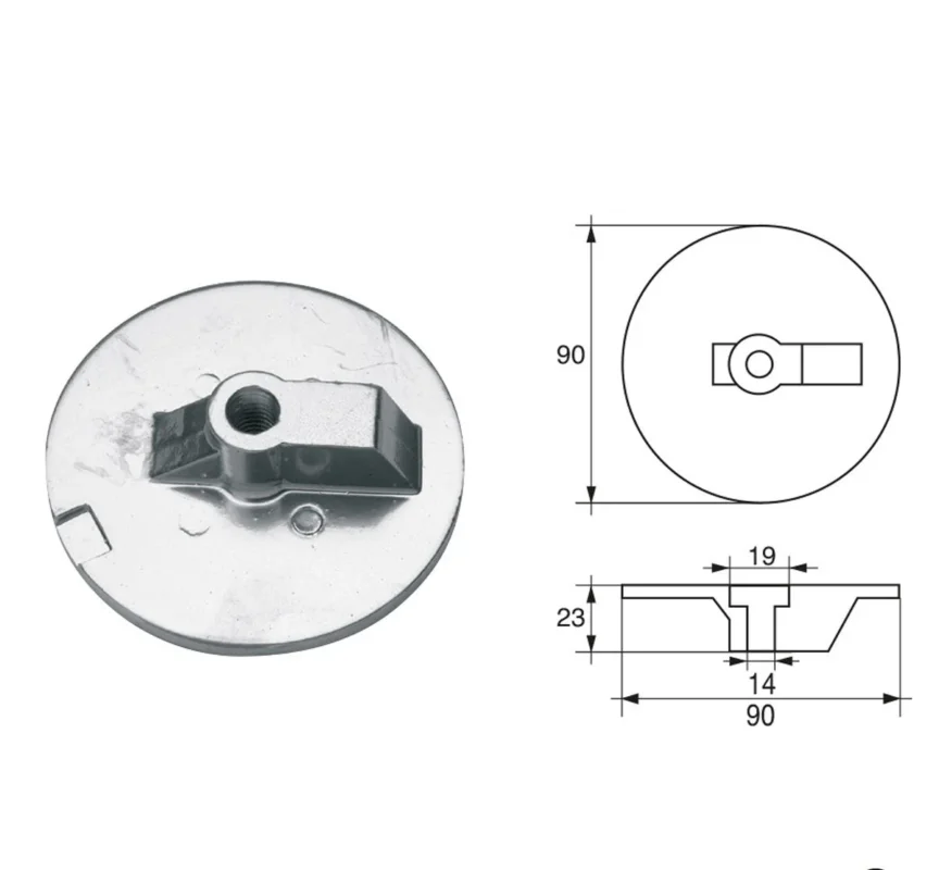 Anodes for Mercury Mercruiser FM-35 BRAVO 2 Outboard Motors Retour Gratuit