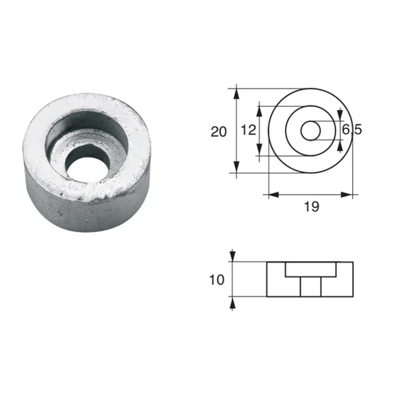 Usine Directe Suzuki Outboard Engine Anodes SU004A HP 4-250