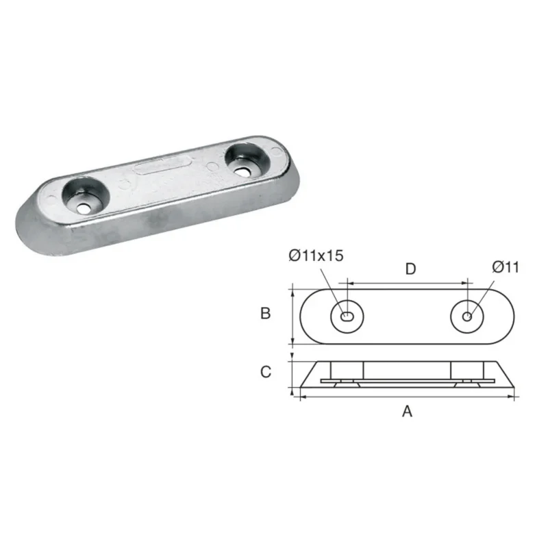 Rudder and flap anode FX-3V Promotion