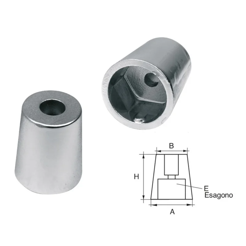Livraison Express Radice propeller shaft anodes - Hexagonal socket cap