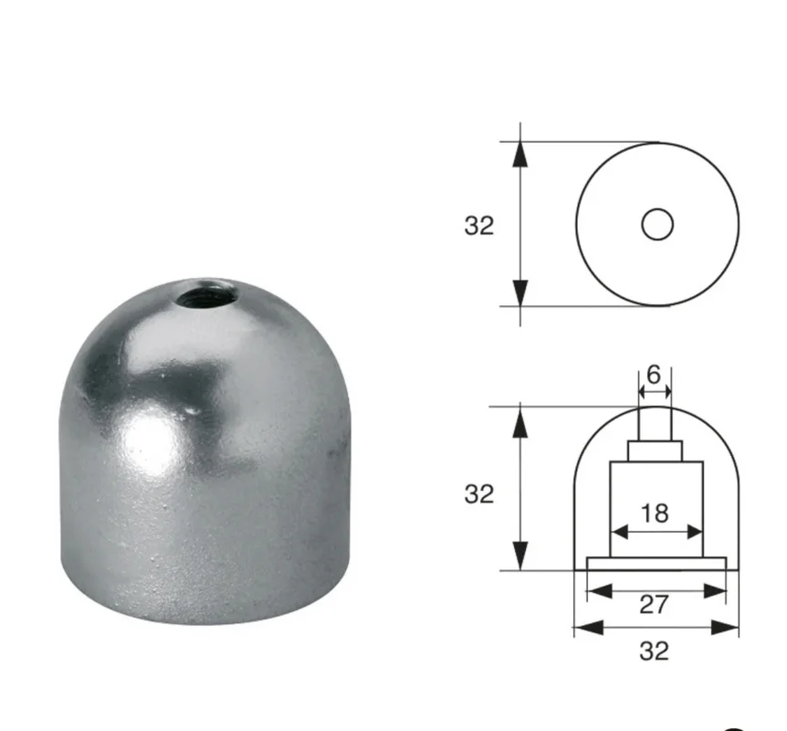 Max Power anode OG043 Commander Vite