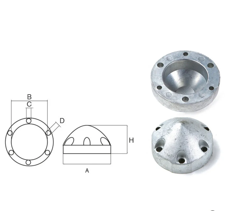 Super Prix Max-prop 3-blade propeller anode OG010/6F
