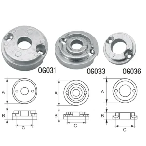 Vetus collar anodes KGF Expédition Rapide