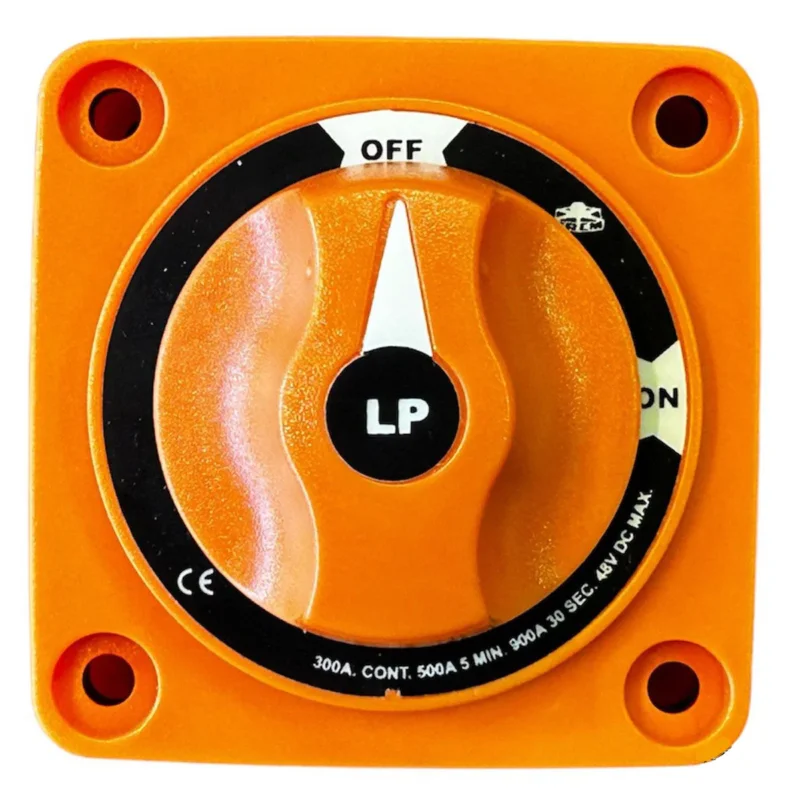 Battery switch Mini 300A with knob Produit De Marque