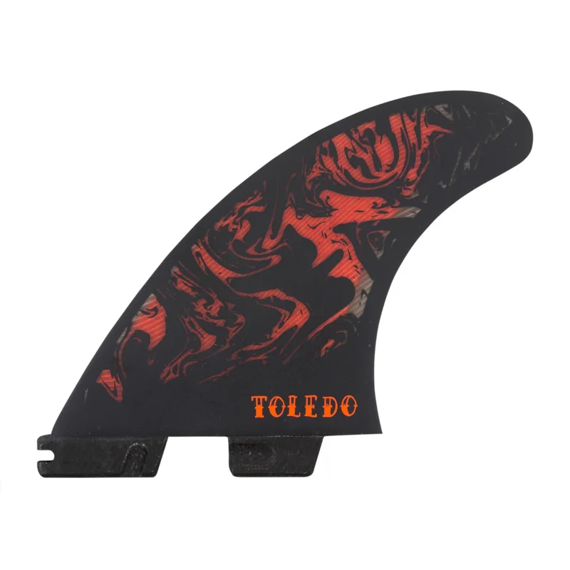 Dérives FCS II FILIPE TOLEDO PC MEDIUM BLACK/RED Thruster Meilleur Choix
