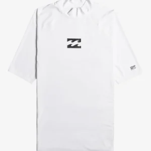 Lycra manches courtes Billabong Waves All Day - White Expédition Rapide