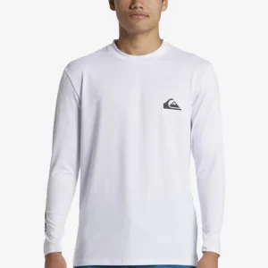 Nouveauté Surf-tee manches longues UPF 50 Quiksilver Everyday Surf - White