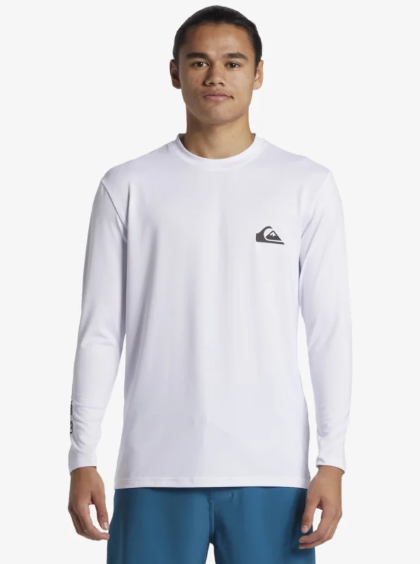 Nouveauté Surf-tee manches longues UPF 50 Quiksilver Everyday Surf - White