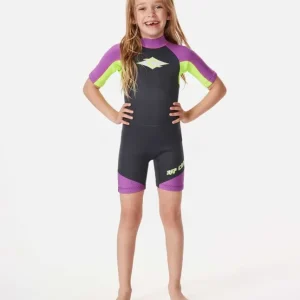 Shorty manches courtes Ripcurl Omega Zip Dos - Purple Prix Promo