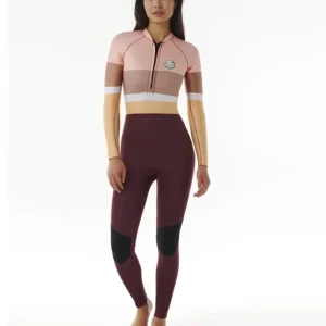 Meilleur Prix Combinaison Ripcurl G Bomb 2mm Zip devant - Plum